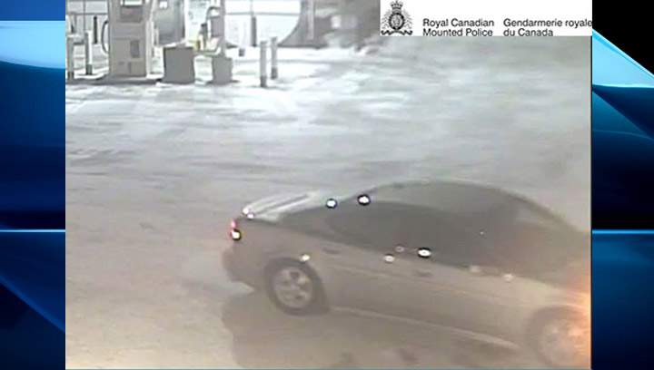 RCMP have released surveillance photos of the suspects in an armed robbery of a Hague, Saskatchewan gas station.