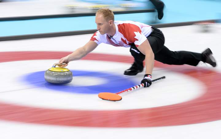 Brad Jacobs in Sochi