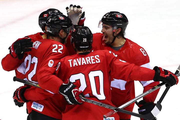 Canada vs Norway: Game 1 of the men’s hockey tournament in Sochi