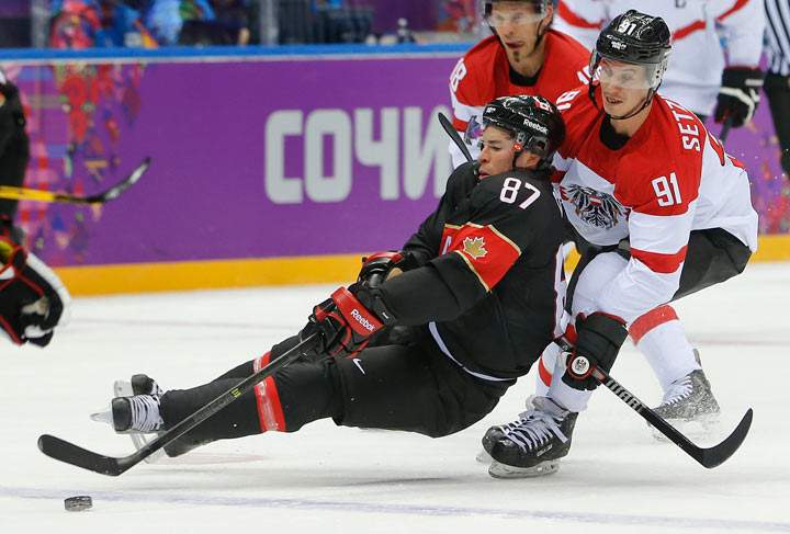 Canada vs Austria: Game 2 of the men’s hockey tournament in Sochi