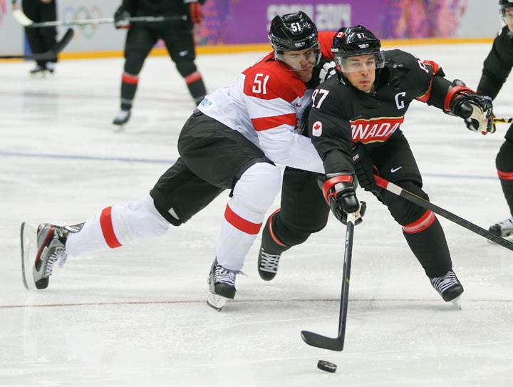 Canada vs Austria: Game 2 of the men’s hockey tournament in Sochi