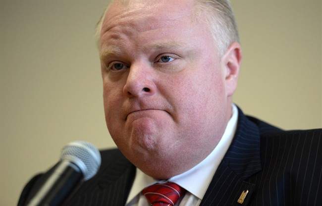 Rob Ford defended Gene Jones, claiming he cleaned up a mess