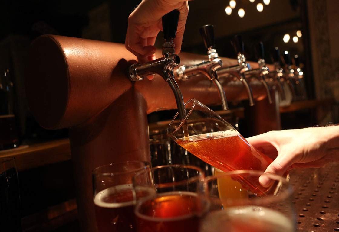 A minimum-wage worker in Canada needs to spend about 40 minutes of work to earn enough money to buy a pint of beer on average. That figure 1.6 hours in Sochi.