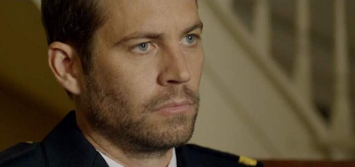 Paul Walker in a scene from \’Brick Mansions.\’