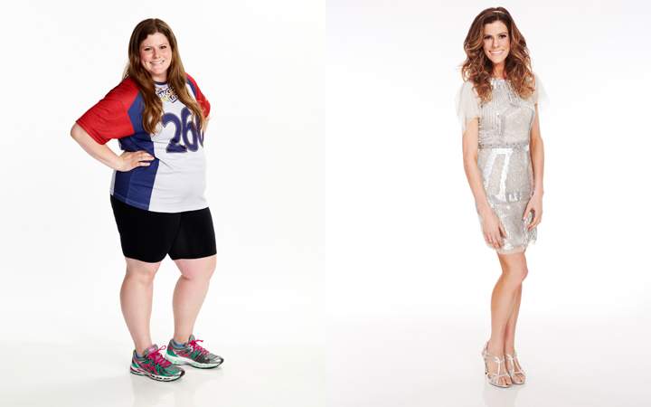 This image released by NBC shows Rachel Frederickson, a contestant on “The Biggest Loser.” Fredrickson lost nearly 60 percent of her body weight to win the latest season of “The Biggest Loser” and pocket $250,000.