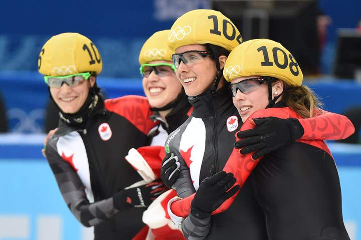 Canada's relay team wins silver