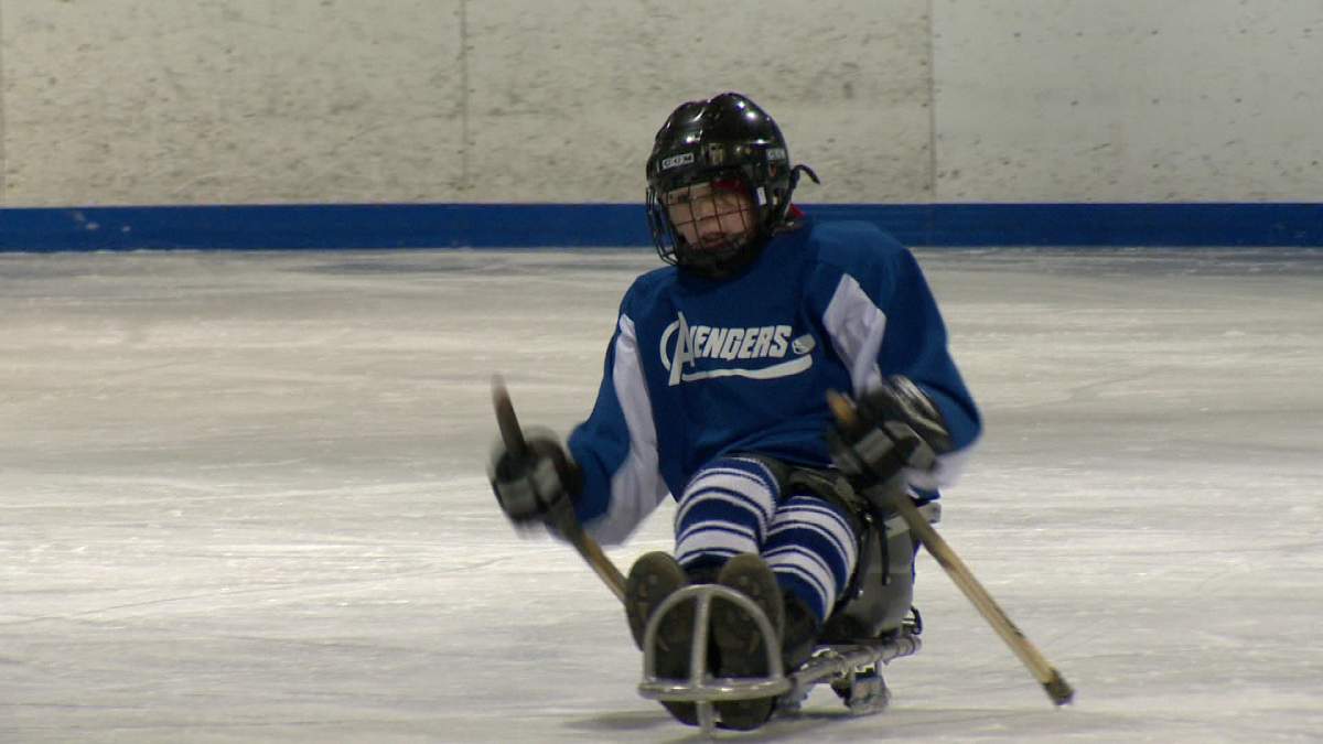 This weekend, Regina’s Avengers held their first ever sledge hockey tournament.