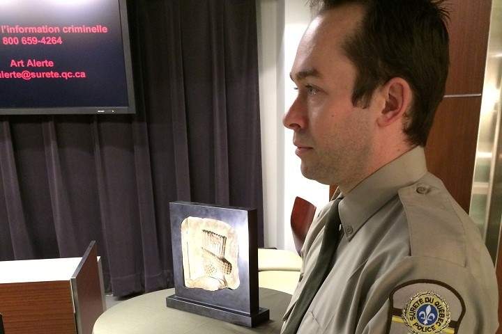 An artifact stolen from the Montreal Museum of Fine Arts in 2011 has been returned to the museum.
