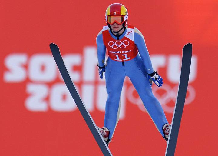 Taylor Henrich ski jumping