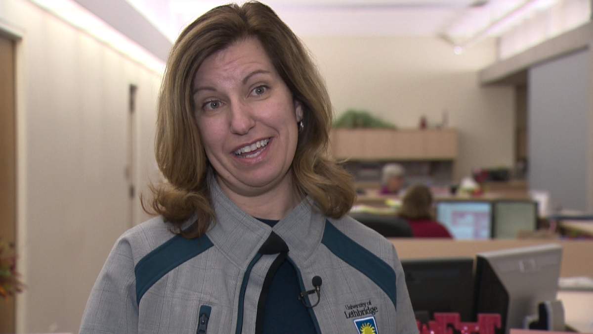 Erin Crane, manager of conference and events services at the University of Lethbridge, has been nominated as an Alberta flood hero.