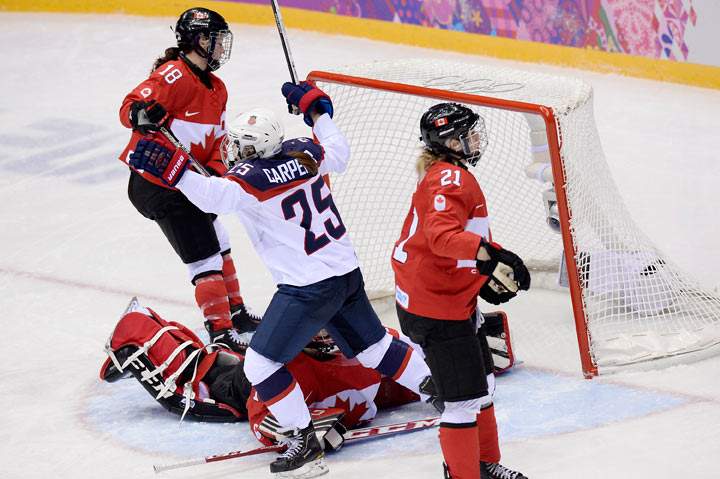 Canada vs USA: Women’s Olympic hockey gold medal game
