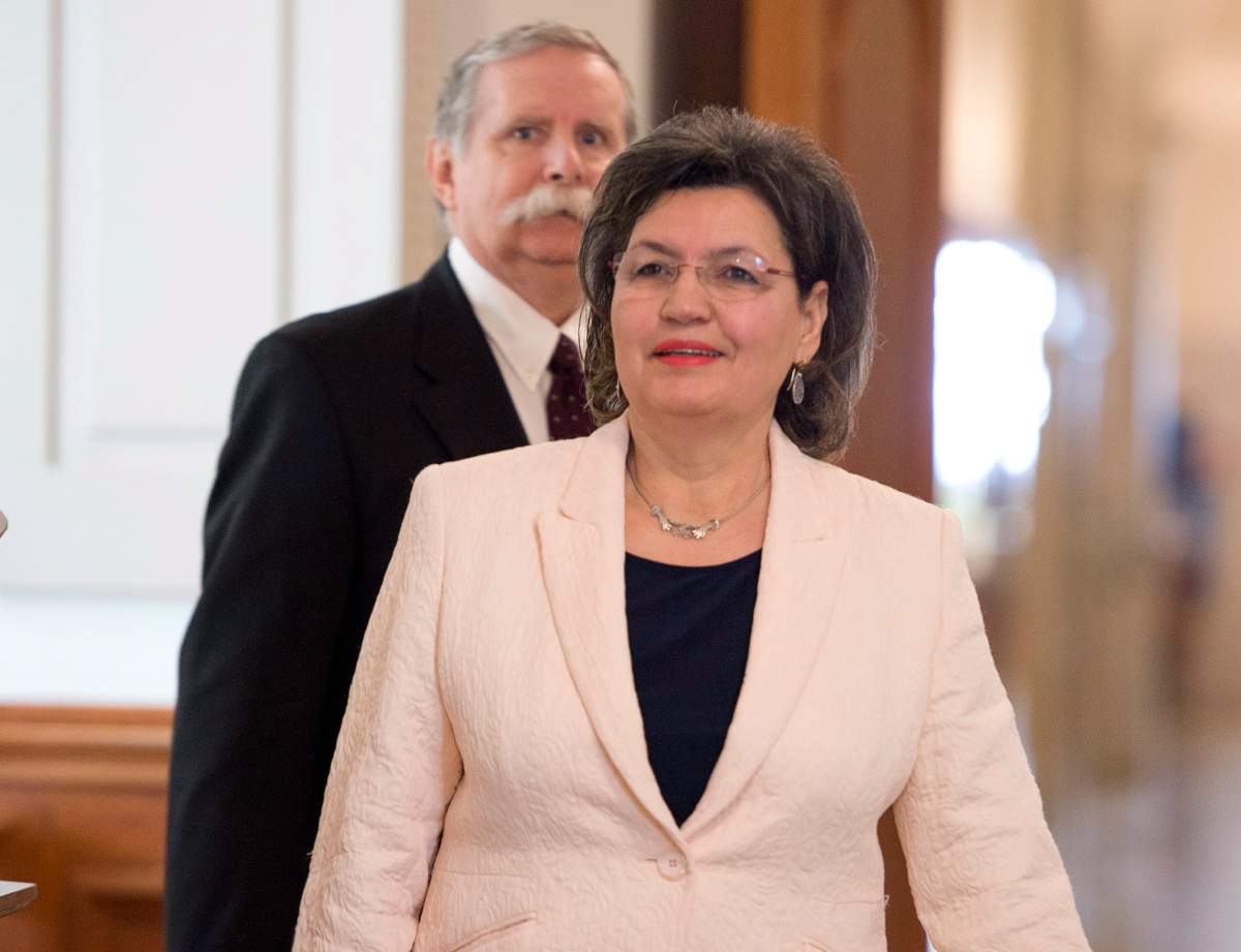 Houda-Pepin, 67, who is of Moroccan origin, was a Liberal MP for La Pinière for 20 years, from 1994 to 2014.