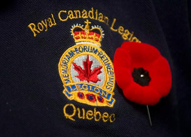 Royal Canadian Legion poppies