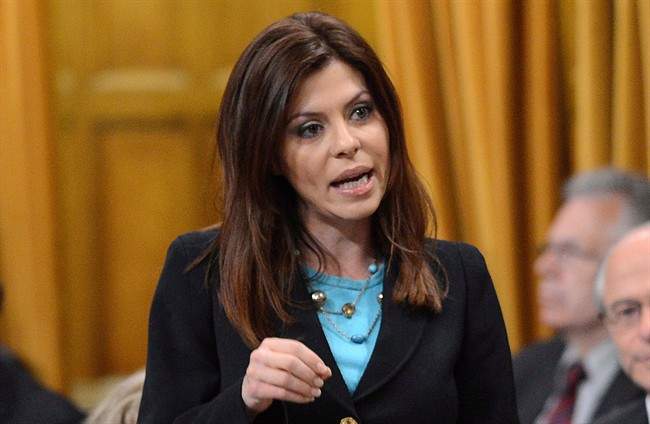 Conservative MP Eve Adams speaks in the House of Commons on June 11, 2013. THE CANADIAN PRESS/Sean Kilpatrick.
