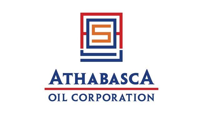 The logo of Calgary-based Athabasca Oil Corp. (TSX:ATH) is shown.