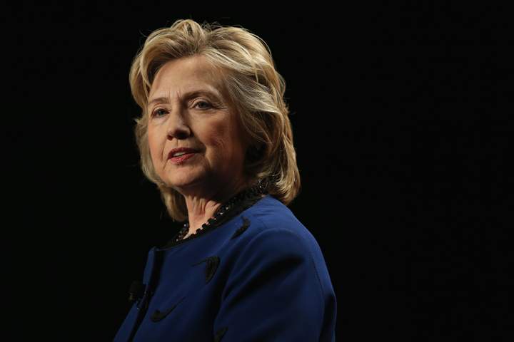 Hillary Rodham Clinton, Former Secretary of State speaks during an event at the University of Miamis BankUnited Center on February 26, 2014 in Coral Gables, Florida.