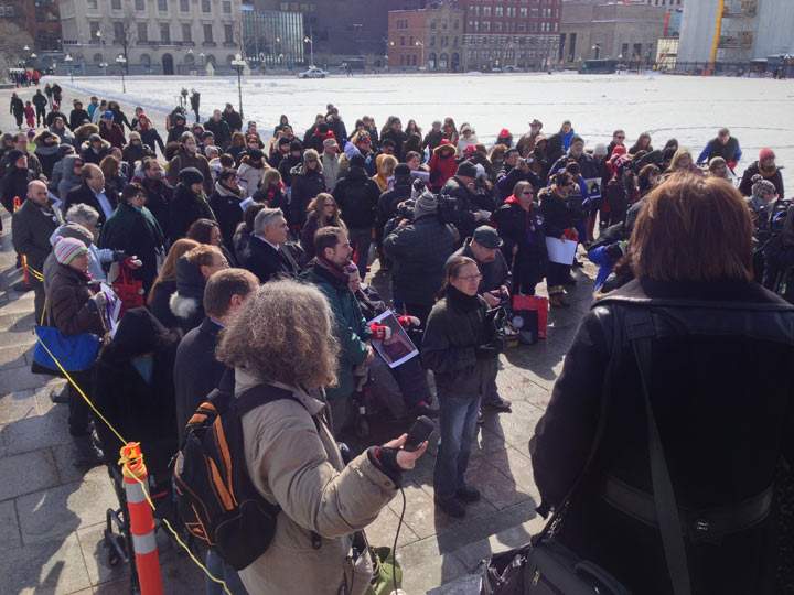 Loretta Saunders vigil