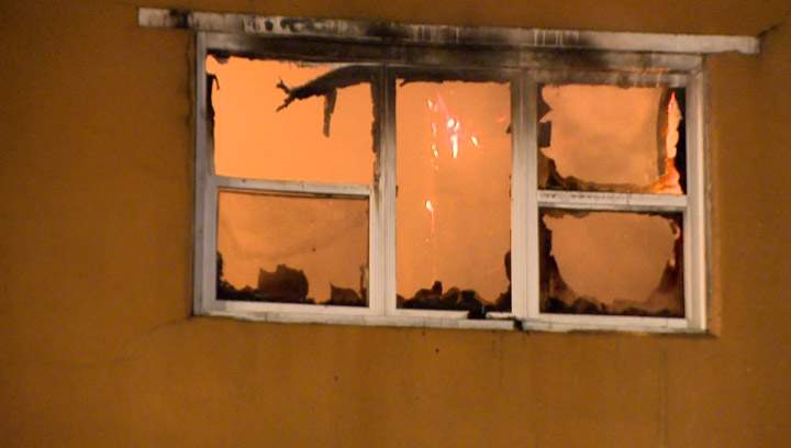 Businesses, apartments extensively damaged by fire in downtown Moose Jaw on Wednesday night.