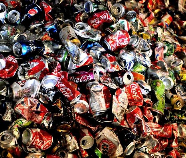 The deposit on empty pop can is doubling to 10 cents.