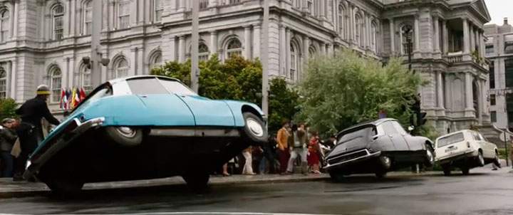 Montreal City Hall on Notre Dame Street East appears in a scene from 'X-Men: Days of Future Past.'.