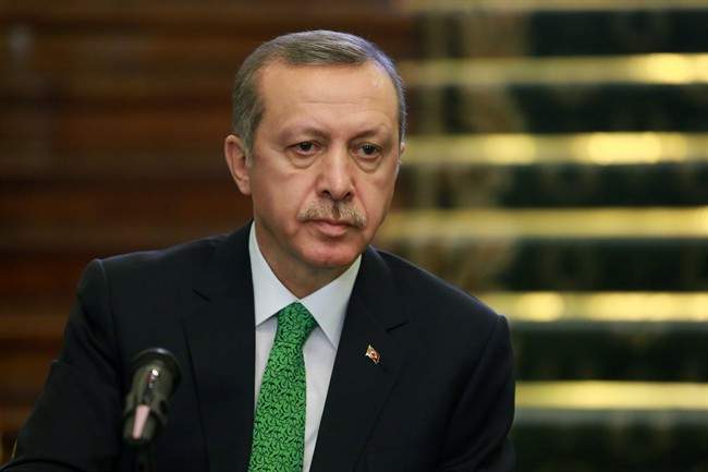 Turkish Prime Minister Recep Tayyip Erdogan.