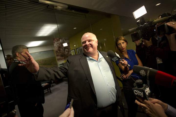 Rob Ford is predicting a 'knock out' in the first mayoral debate