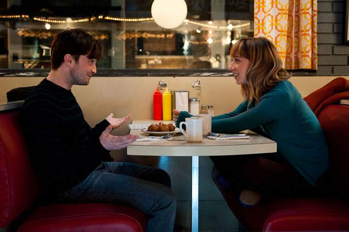 Daniel Radcliffe and Zoe Kazan