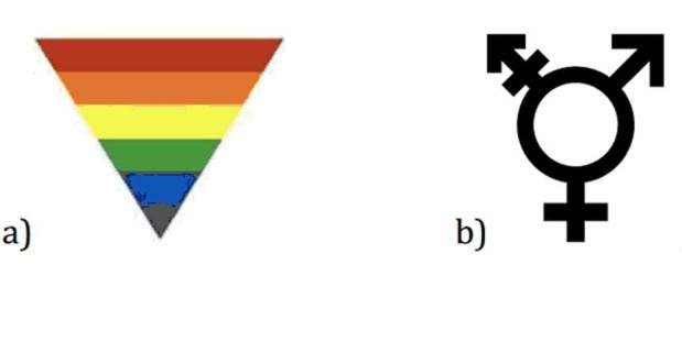 Options for signs for the universal washrooms.