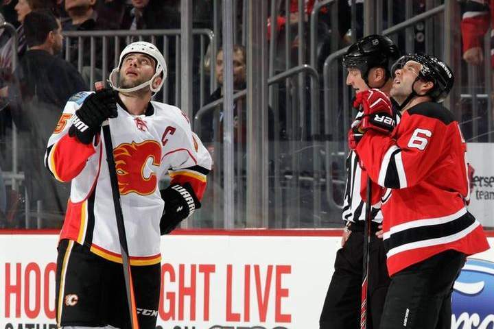 Calgary Flames v New Jersey Devils