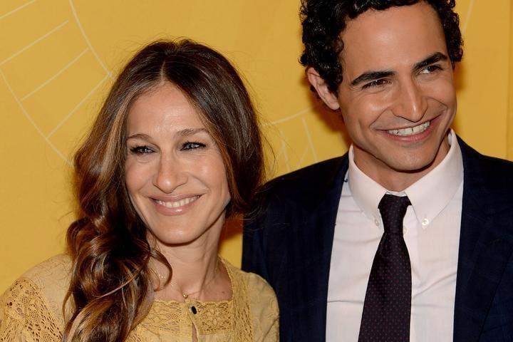Sarah Jessica Parker (L) and designer Zac Posen attend Variety Power Of Women: New York