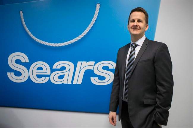 Sears Canada chief executive Doug Campbell attends the company's AGM in Toronto on Thursday.