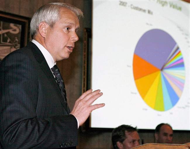 FILE: Precision Drilling CEO Kevin Neveu is pictured in Calgary, May 7, 2008.