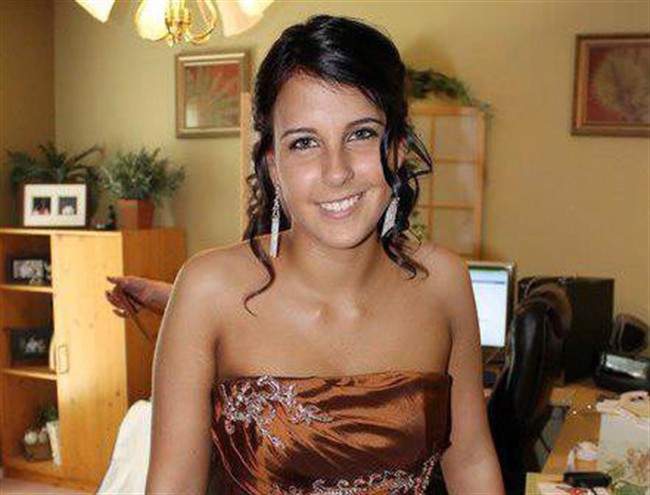 Taylor van Diest is shown in a handout photo. 