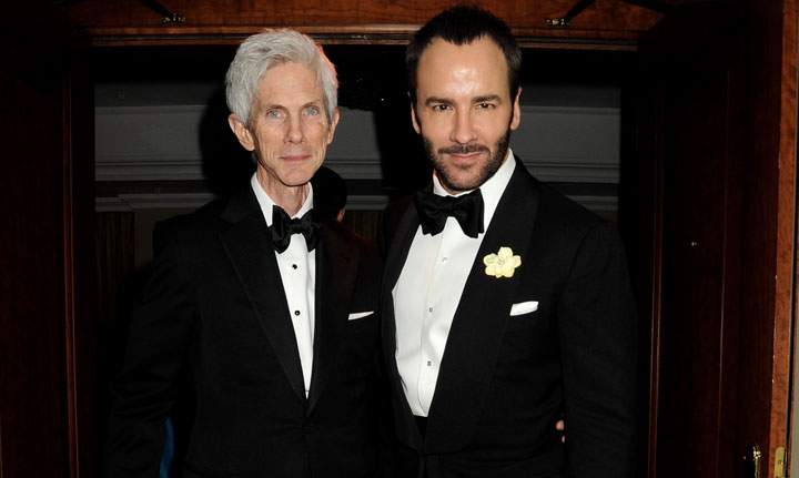 Tom Ford and Richard Buckley
