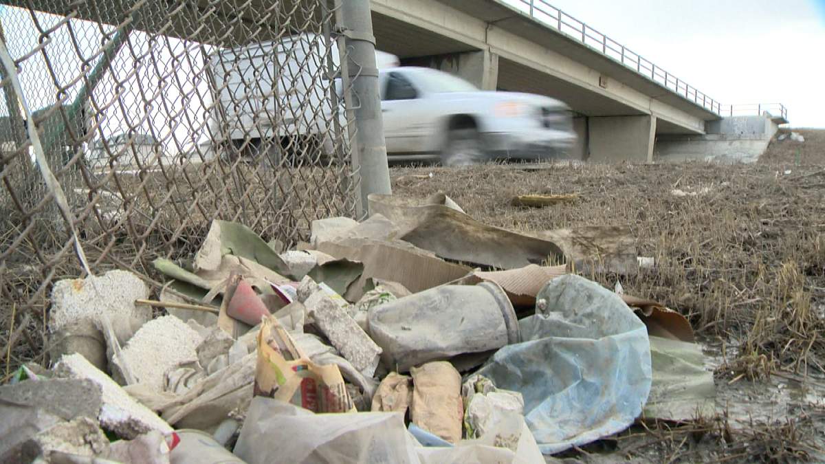 The city's litter audit finds there is less litter in Edmonton, except on one major roadway.