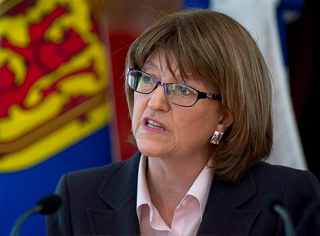 N.S. Finance Minister Diana Whalen in Halifax on April 3, 2014. 