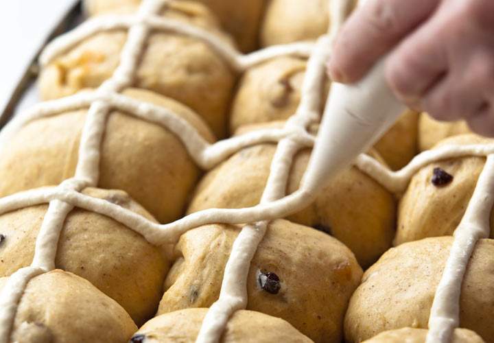 Recipe for Hot Crossed Buns