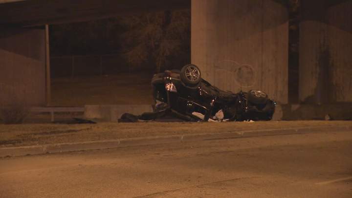 An 18-year-old woman is dead after a rollover on Lewvan Drive on Tuesday morning.