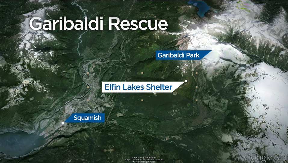 WATCH: Christine Newman miraculously survives being trapped in tree well near Whistler - image