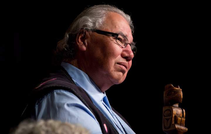 Truth and Reconciliation Commission Chair Justice Murray Sinclair listens during the Truth and Reconciliation Commission of Canada British Columbia National Event in Vancouver on Sept. 18.