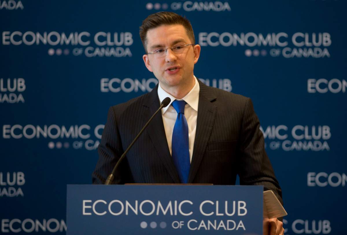 Employment Minister Pierre Poilievre did not have time to speak with Global News for this story.