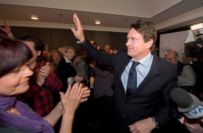 Alexandre Taillefer says Pierre Karl Peladeau uses his media properties to influence politics in the province.