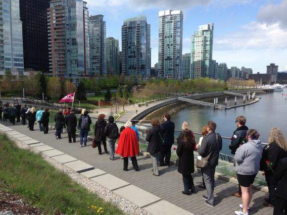 Procession honouring workers killed on the job in B.C.