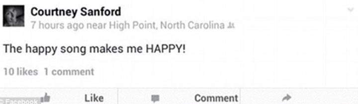 Driver posts Facebook update before dying in head-on collision - image