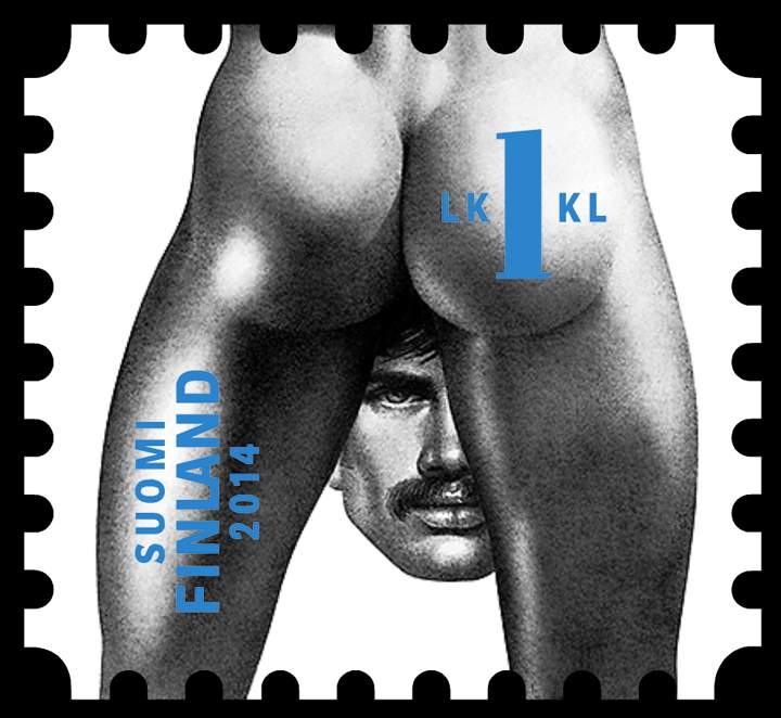 Stamps featuring the work of Touko Laaksonen will be released this fall in Finland.