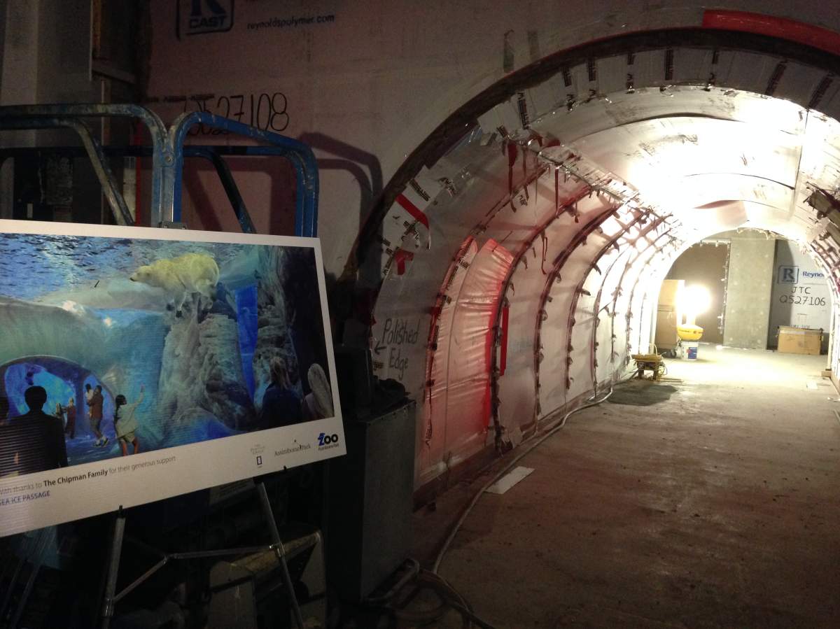 The Sea Ice Passage will be a main attraction