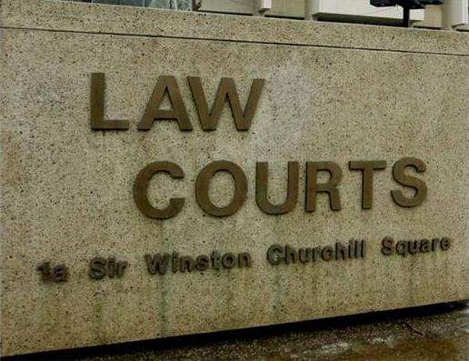 The Law Courts in Edmonton, Alberta.