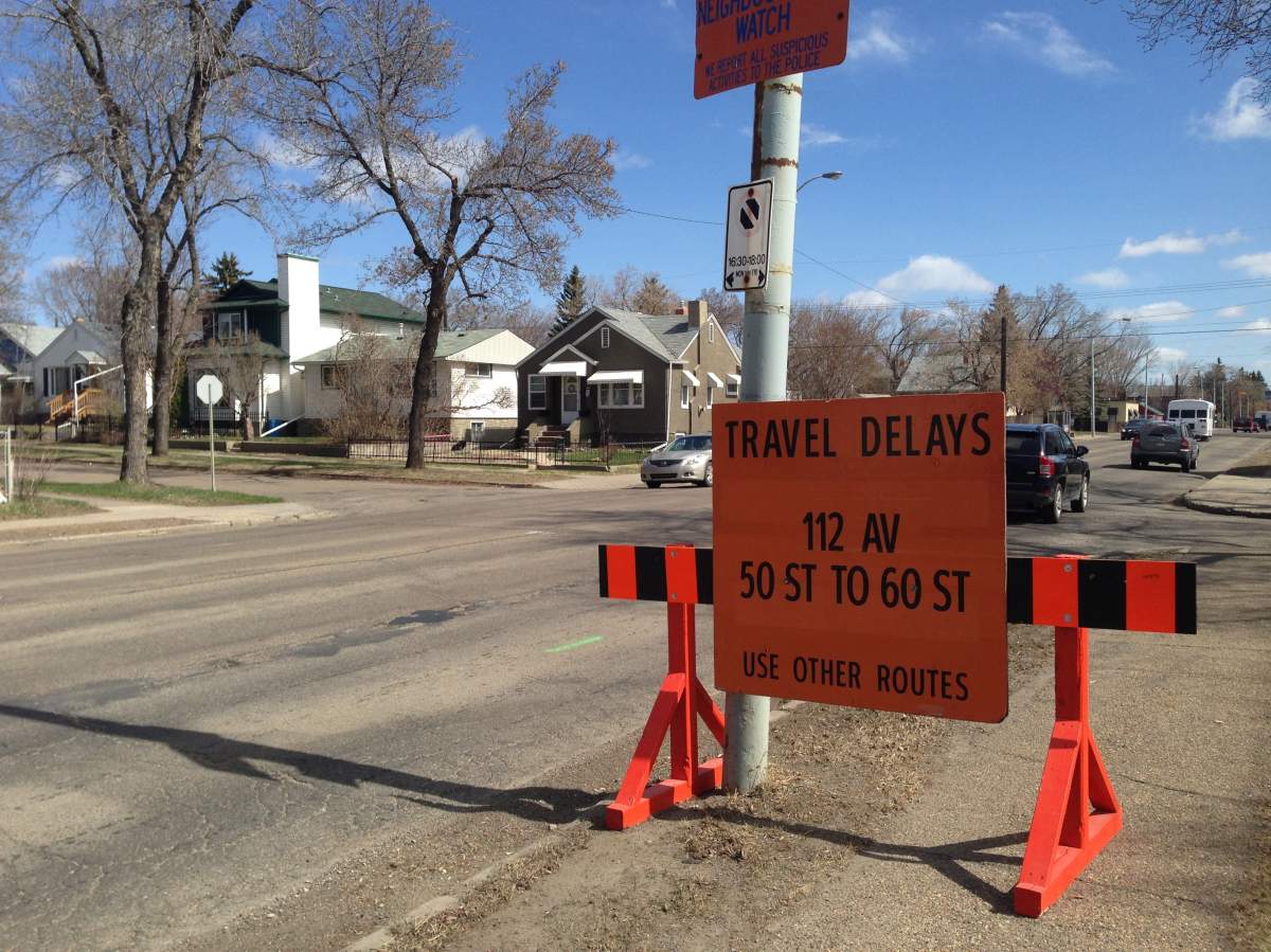 UPDATE: Edmonton’s top traffic problem spots due to ongoing construction - image