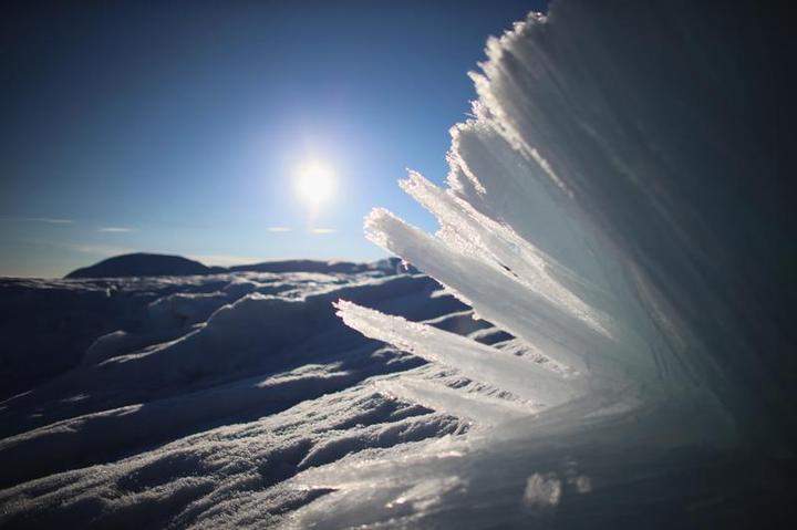Warm temperatures have caused a record-early melt in Greenland.