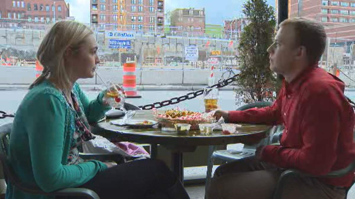 Jeremy Kelly and his girlfriend Alanah Higgins say they have noticed their drinking styles have changed since they started dating.